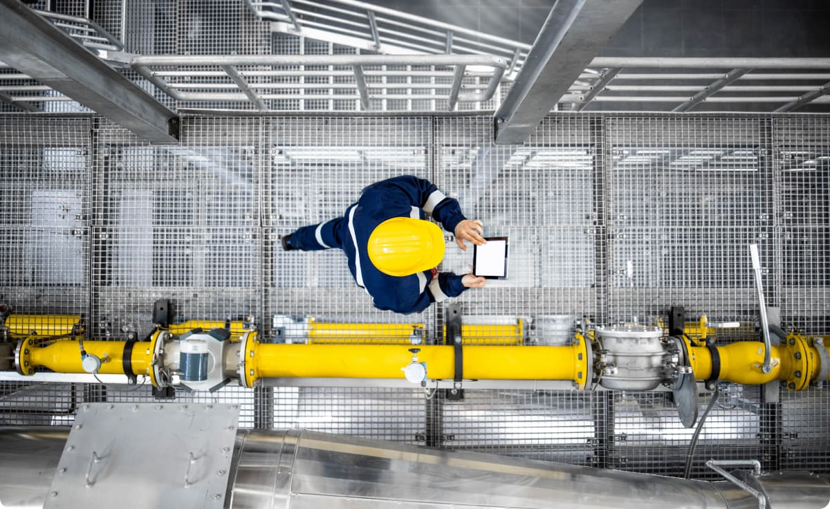 Gas piping inspection